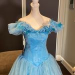 Women’s Fairy Tale Prom Party Dress with Corset back Size 2 NWT Blue Photo 2