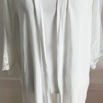 Unbranded White Gold Bridal Robe Lace Trim Bride Size undefined Photo 1