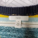 1901 Small  Abstract Plaid Button Front Cardigan Sweater Photo 11