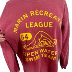 Seavees  Marin Recreation League Open Swim Team Vintage Graphic Sweatshirt Photo 1