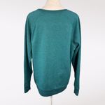 Time And Tru Green Pullover Sweatshirt Crewneck Long Sleeve Large Photo 5