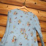 Boden Blue Floral Dress Blue Size 6 Photo 5