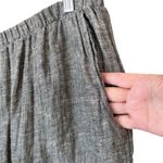 Flax  100% Linen Pull On Pants Photo 3