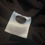 HundHund black cropped pants size 16 front pleat cotton summer minimalist casual Photo 2