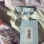 Hill House  The‎ Allie Zip-Up XS Sea Creatures Terry Cloth Sweatshirt Photo 3