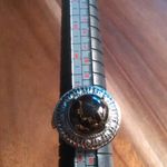 Matrix Silver Shungite Stainless Steel Ring (Size 8) Photo 2
