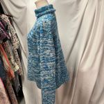Lou & grey  Findley Space Dye Turlteneck Sweater‎ Blue Marl Womens XS New Relaxed Photo 3