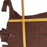 Patagonia Brown Womens Large FullZip Hoodie Sweater Jacket Pocket Organic Cotton Photo 7