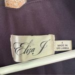 Eliza J . A Line Cutout Sleeveless Dress Women’s 4 Navy Blue Party Photo 6