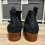 Gap  Black Vegan Leather Chelsea Ankle Boots Photo 3