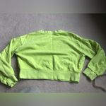 Lululemon cropped sweatshirt - yellow - size 8 Photo 4