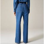 J.Crew Lower Rise Full Length Slim Wide Jean Elaine Wash Semi Stretch US 26 NWT Photo 2