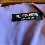Fashion Union Purple dress Photo 3