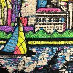 Vintage 90's New York Graphic Black Sweatshirt Size XL Photo 4