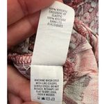 Aerie  burgundy floral mini dress, gathered waist & cuffs, size L Photo 12