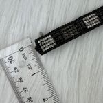 Pink Pewter Marisol Stretch Bead & Rhinestone Headband Hair Accessory Blk/Silver Black Photo 7