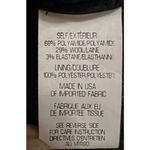 Theory Black Izelle Charismatic Jacquard Geometric Pants Business Office Size 4 Photo 11