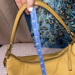 Dooney & Bourke Vintage Mustard Leather Hobo Bag Photo 11