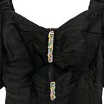 Sandro NWT Falbala Noir Embellished Midi Party Dress Photo 9