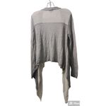 The Limited  Draped Cardigan Open Front Lightweight Gray Cream Size M‎ Photo 1