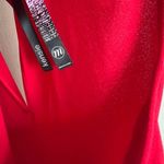 Kensie  medium cold shoulder red dress Photo 2