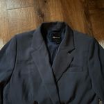 Madewell  The Rosedale Blazer In Crepe Nighttime Photo 7