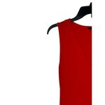 Lauren Ralph Lauren Women Dress Pencil Knitted Tie Sleeveless V Photo 2