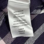 Rails Shirt Womens Large Purple Pink Plaid Casual Grunge Campcore Cabincore Photo 6