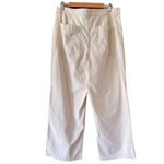 Madewell  Emmett Wide Leg High Waist Corduroy Pants Size 33 Antique Cream NEW Photo 7