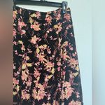 Free People  Retro Love Printed Button-Front Midi Skirt WOMENS 6 Photo 3