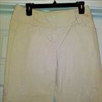 CAbi beige pin stripe casual capri pants Photo 4