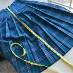 Pendleton Vintage Wool Pleated Plaid Skirt Photo 4