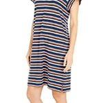 Madewell NEW  Striped Henley Tee Dress Photo 1
