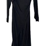 Jacquemus Le Souk La Robe Madhia Long Sleeve Dress in Navy Photo 8