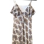 EXPRESS Ezpress Ruffle Bust slip Sun dress XS Petite Floral gold accent Maxi 90's Y2K Photo 5