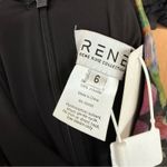 Rene Ruiz Collection Chiffon Cape Gown Floral Multi Women’s NWT Black Size 2 Photo 5