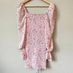 Princess Polly  Women's US 4 Wild Flowers Balloon Sleeves Shirred Mini Dress Pink Photo 11