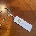 Gorjana NWT  Nova Montana Necklace, Blue Gemstone, 18K Gold Plated, Extender Photo 2