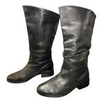 SHOE DEPT Leather Boots Made in Brazil Women’s Size 8.5 Soft black leather Photo 1