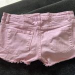 Klique B PINK CUT-OFF DISTRESSES SHORTS Photo 1