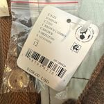 Free People Herringbone Textured Dark Academia Brown Cargo Pants Size 12 NWT Photo 12