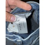 PacSun  Light Blue Ultra High Waisted Slim Fit Distressed‎ Jeans Size 25 Photo 3