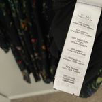 New Look ASOS Black Floral Long Sleeve Dress Size 14 Photo 3