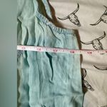 Velvet Heart NWT Denim Peplum Sleeveless Scoop Neck Stretch Waist Tank Top Large Photo 4