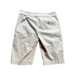 Eileen Fisher Organic Linen Knit Tan Bermuda Shorts Size 6 Photo 2