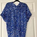 Karlie  Royal Blue with Shimmer Blouse Photo 7