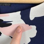 Laundry by Shelli Segal  Floral‎ Ruffle Flounce Hem Dress Size 2 Tropical Office Photo 3