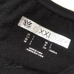 Forever 21 🔃 Active Racerback Black Tank Top Photo 3