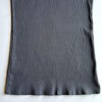 EXPRESS COPY -  Y2K One Eleven Ribbed Deep V tank Dark Grey Size S Photo 8