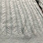 American Eagle Mint Green Cable Knit Sweater Photo 3